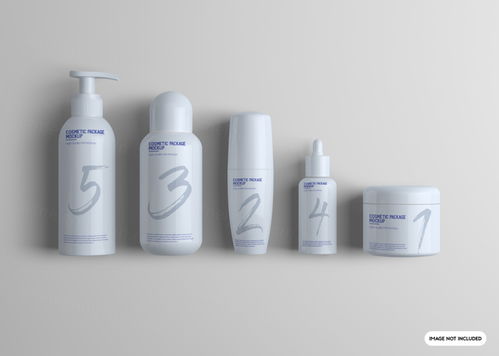 化妝品洗漱用品護膚品塑料瓶套裝包裝設計提案樣機psd源文件素材 淘寶網 平面設計
